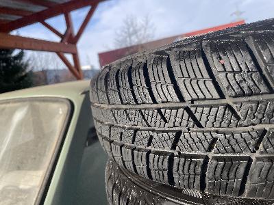 Zimní pneu 165/70 R14T na Škoda Fabia