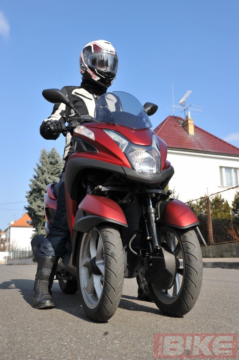 Prvn&iacute; vla&scaron;tovka &ndash; Yamaha Tricity